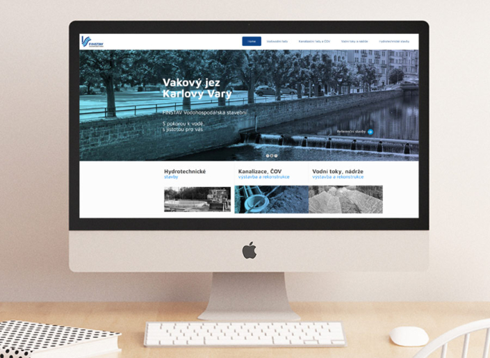 Firemní web a grafika Finstav